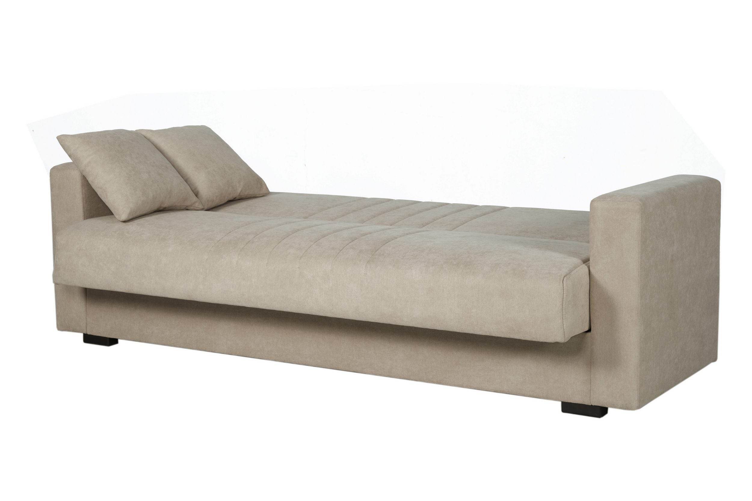 Limos 3-Sitzer Schlafsofa mit Bettkasten & Schlaffunktion – 184 cm