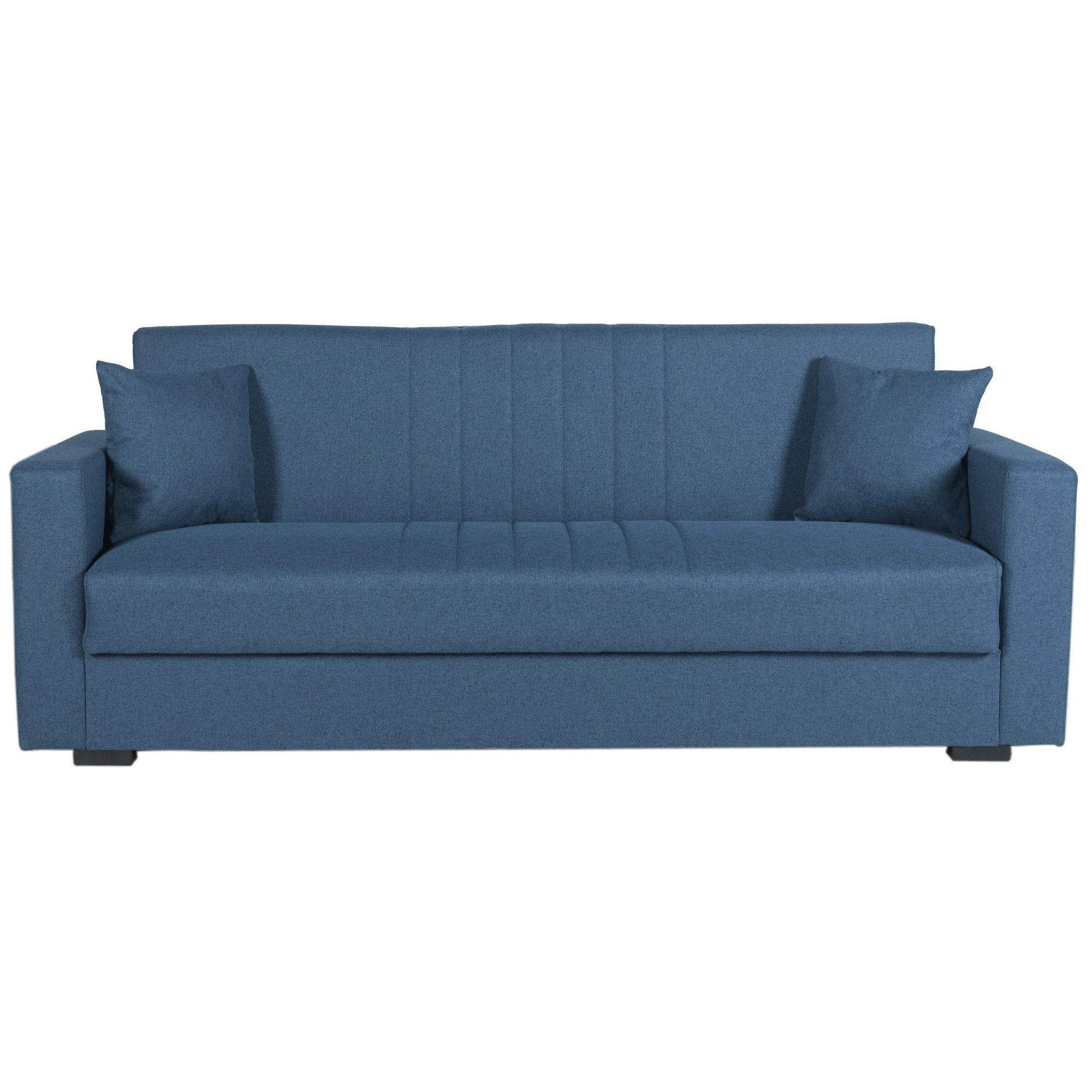 Limos 3-Sitzer Schlafsofa mit Bettkasten & Schlaffunktion – 184 cm