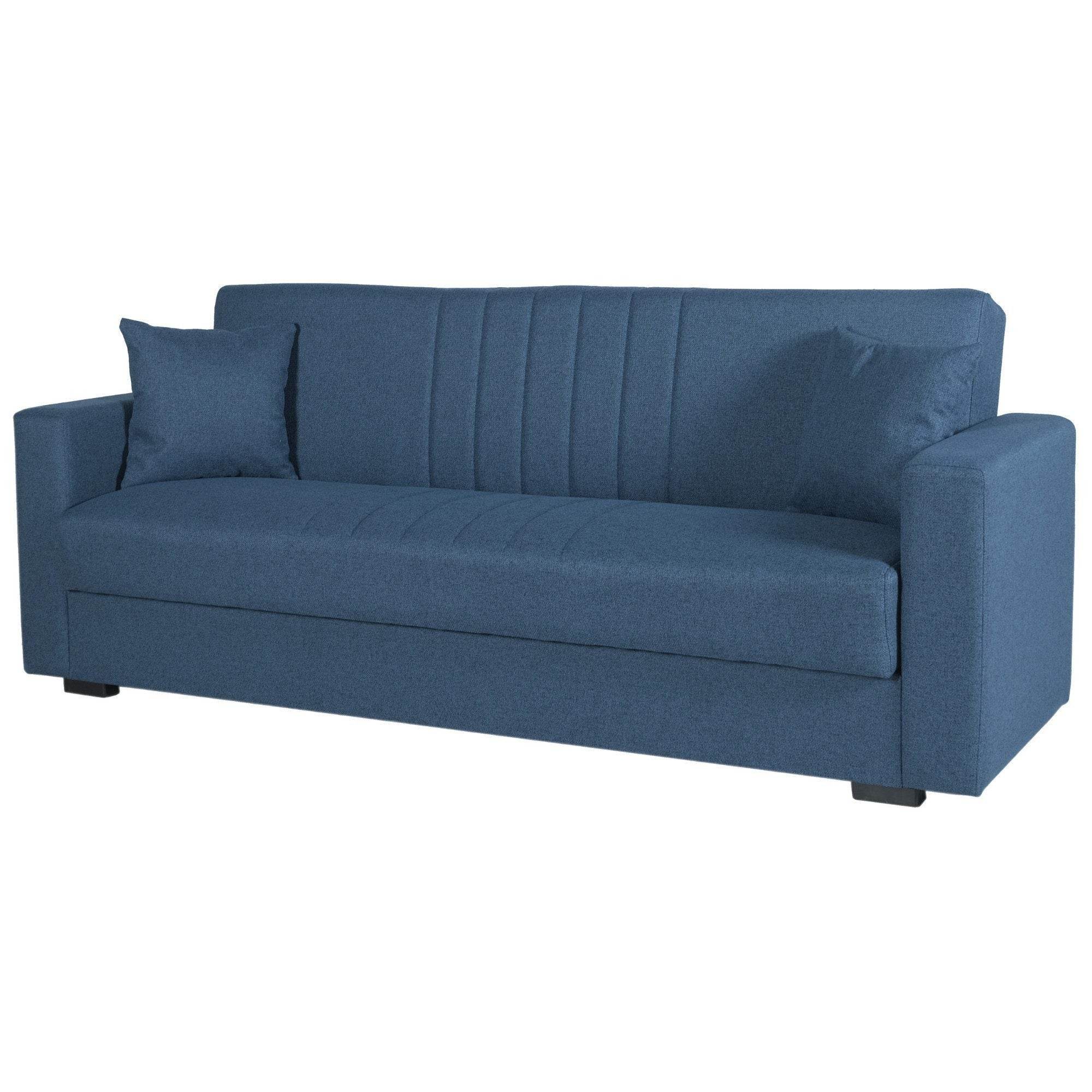 Limos 3-Sitzer Schlafsofa mit Bettkasten & Schlaffunktion – 184 cm