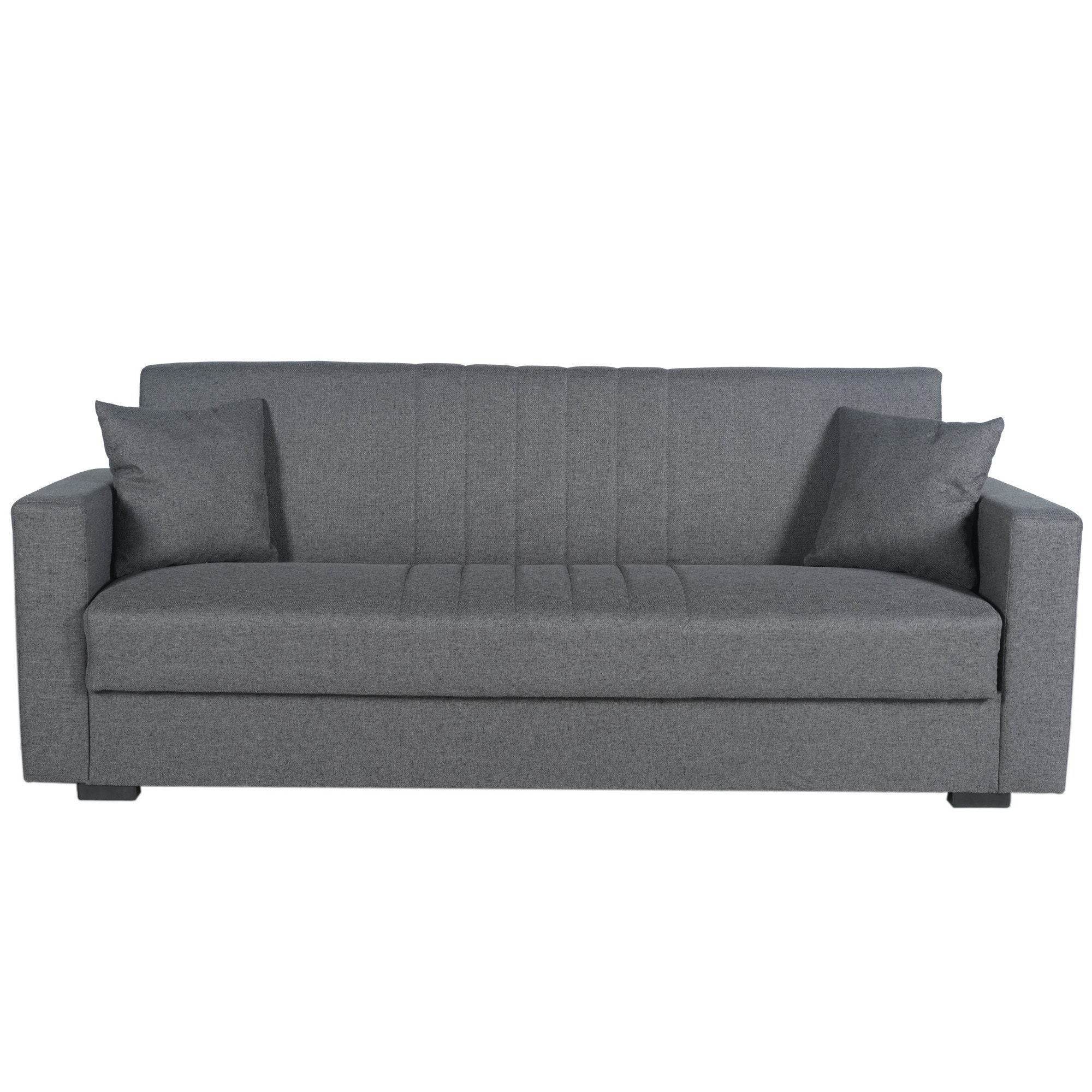 Limos 3-Sitzer Schlafsofa mit Bettkasten & Schlaffunktion – 184 cm