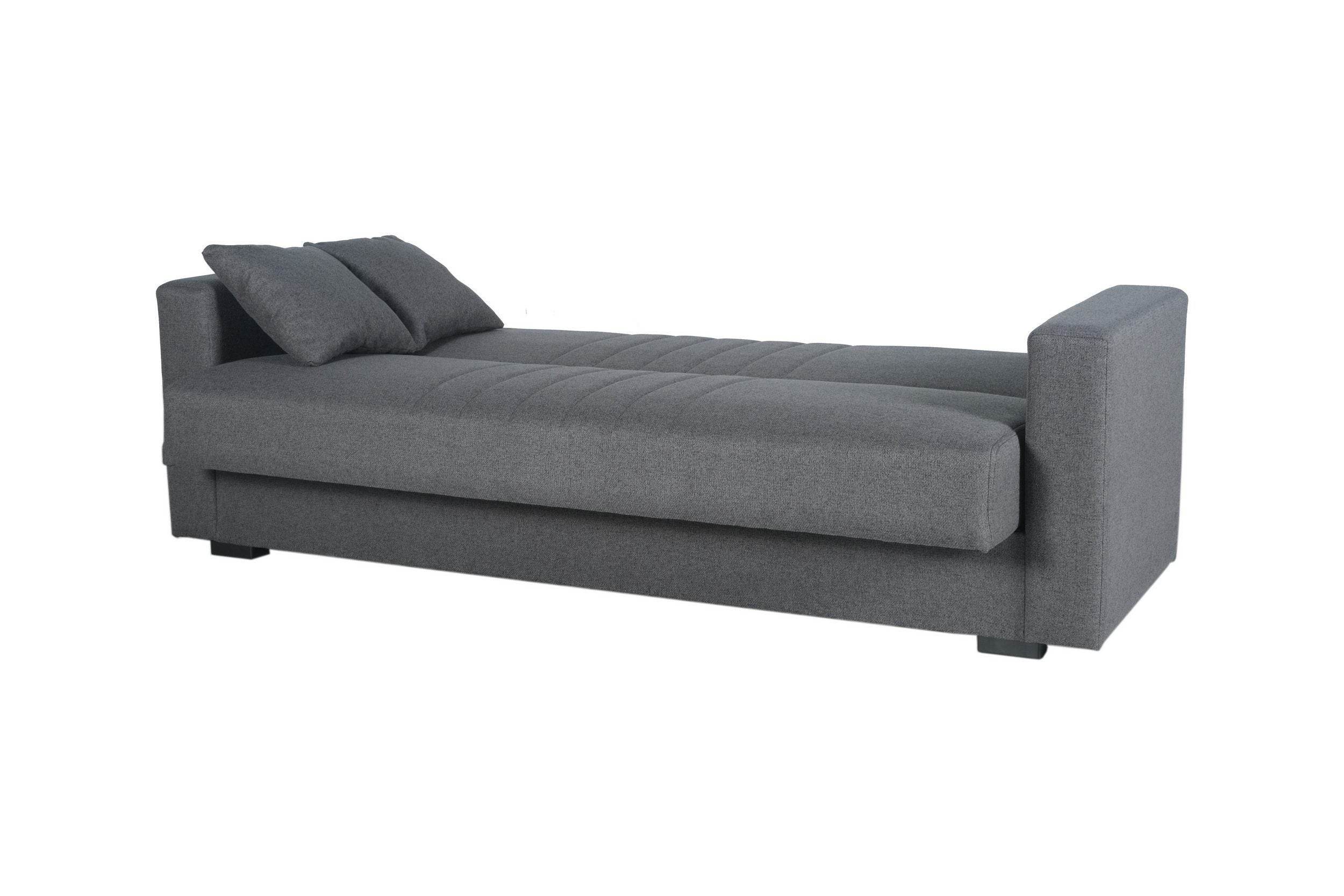 Limos 3-Sitzer Schlafsofa mit Bettkasten & Schlaffunktion – 184 cm