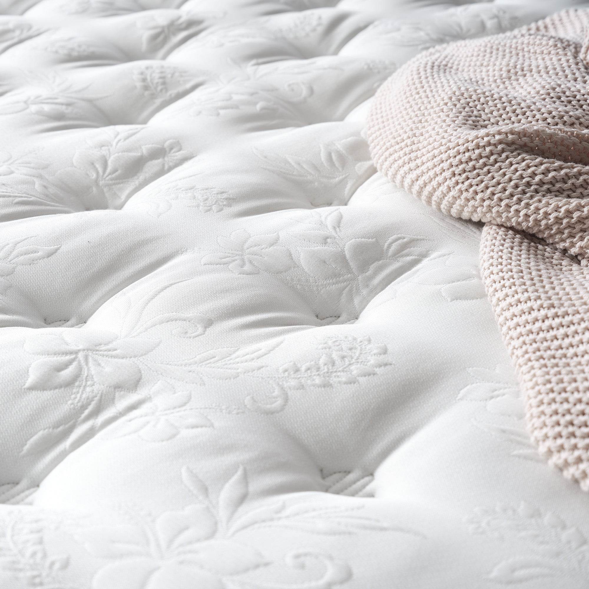 Rixoss Boxspringbett mit Stauraum | H3 Komfortmatratze & Samtgefühl | Modernes Polsterbett