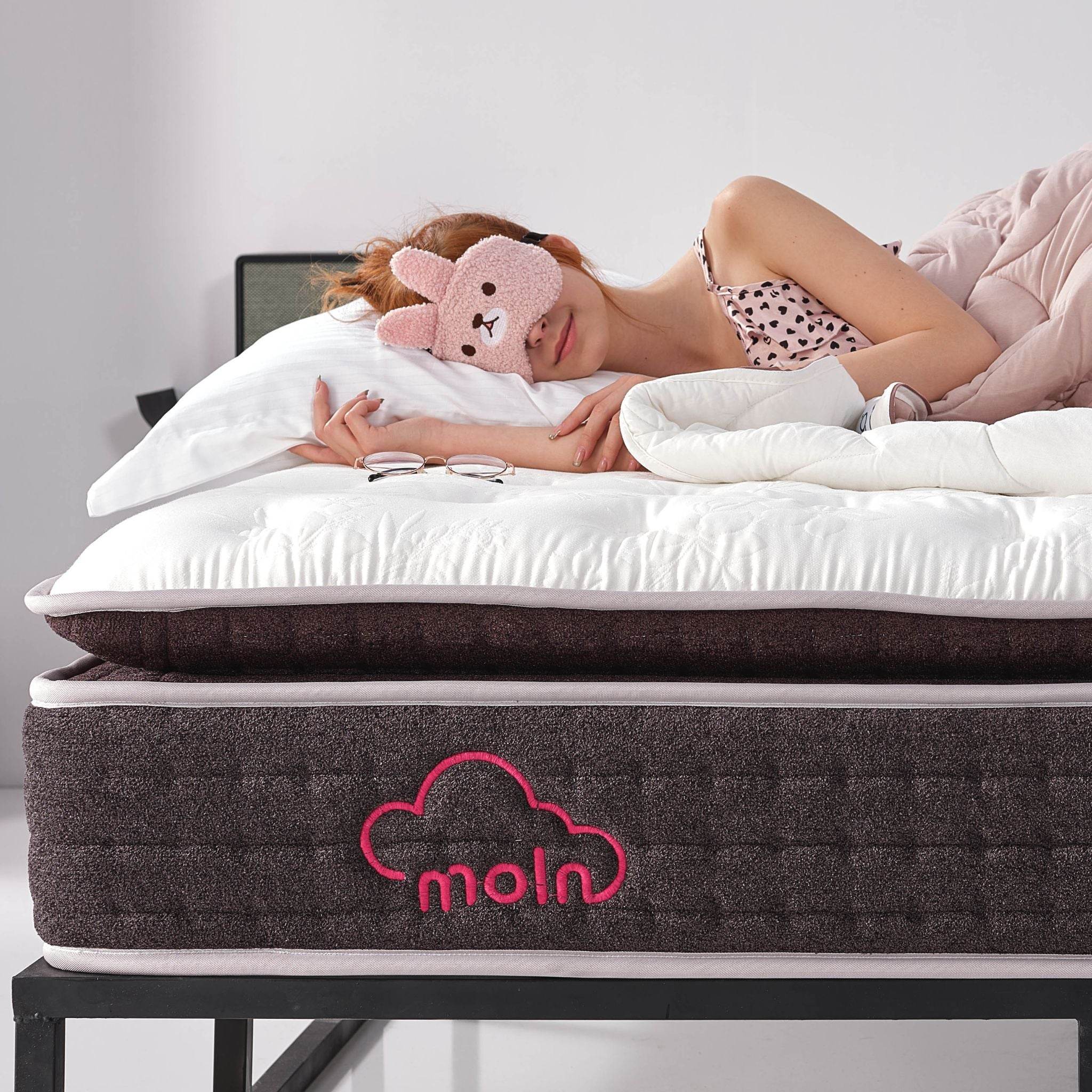 Moln Berta – Pocket-Federkern-Matratze 140×200 & 160×200 – Wolkenweich Premium Komfort