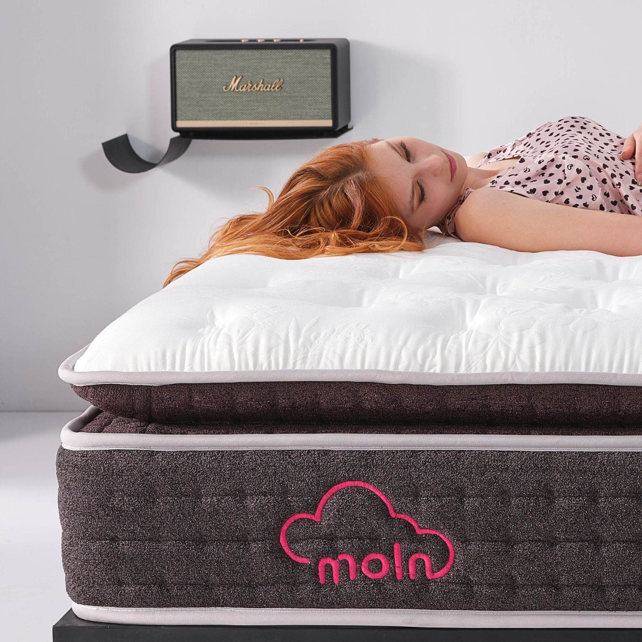 Moln Berta – Pocket-Federkern-Matratze 140×200 & 160×200 – Wolkenweich Premium Komfort