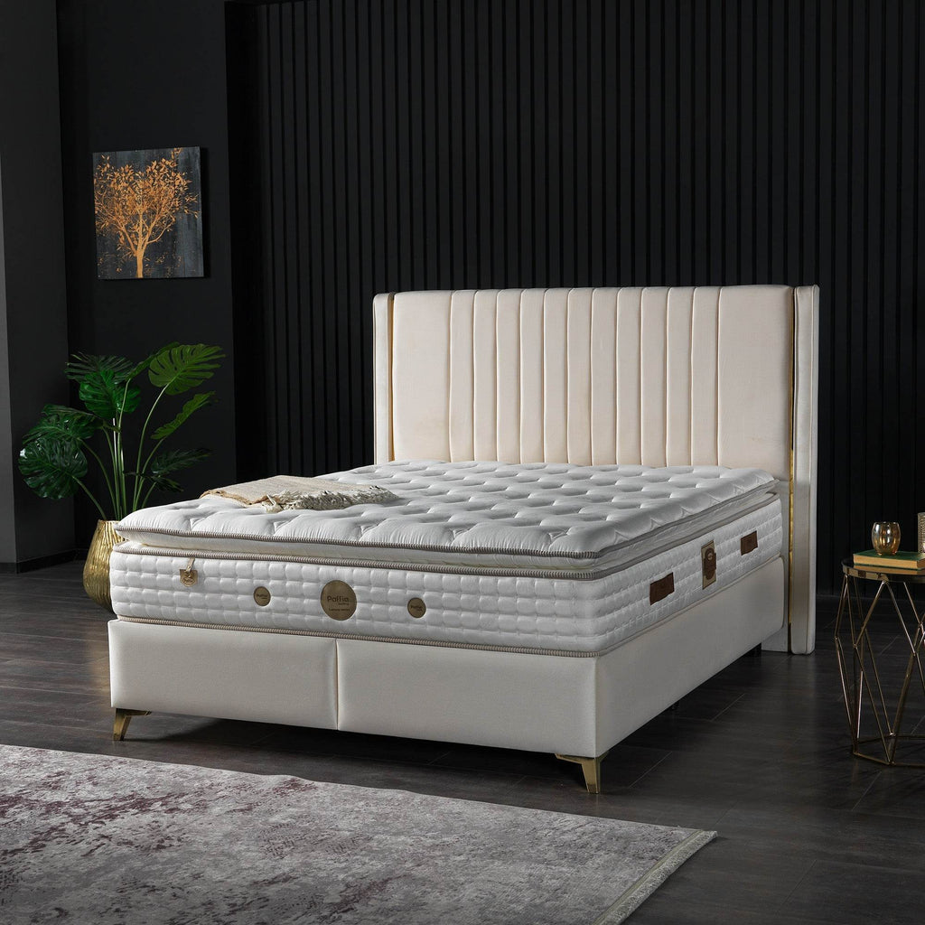 Boxspringbett Rotterdam 180x200 cm – Schlafkomfort mit Stauraum