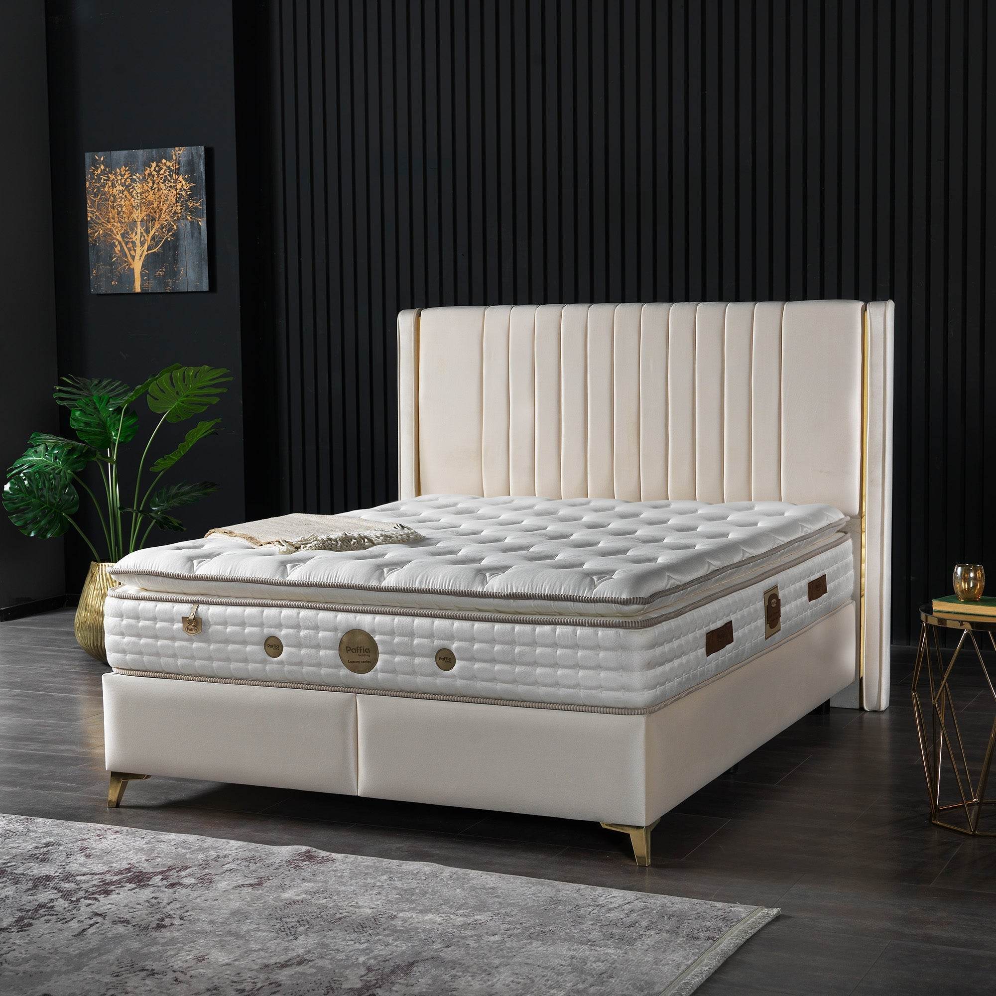 Boxspringbett Rotterdam 180x200 cm – Schlafkomfort mit Stauraum